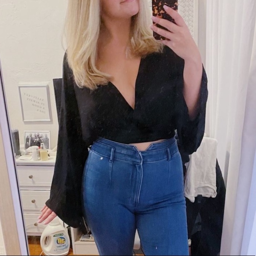 Free People surplice top